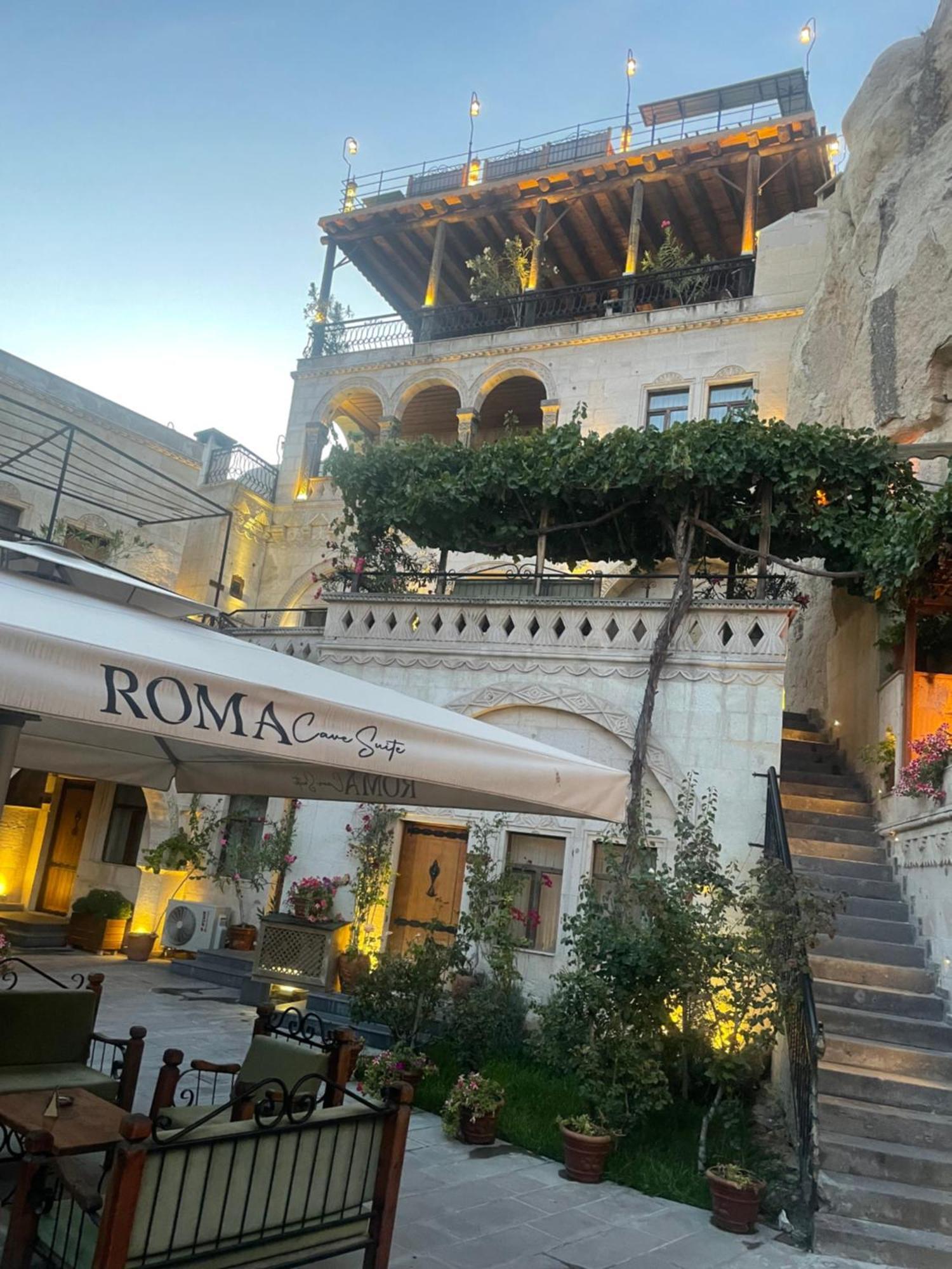 Roma Cave Suite Göreme Zewnętrze zdjęcie